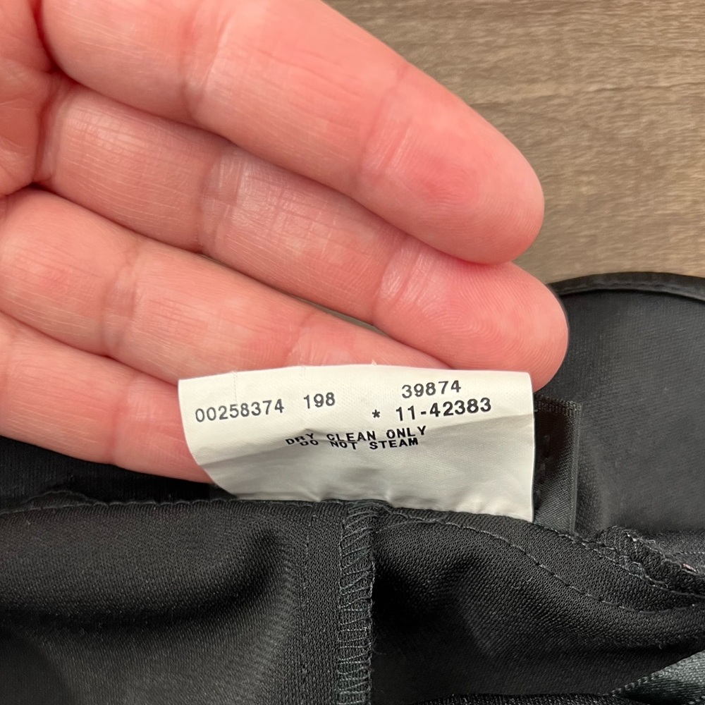 Vintage Y2K Byer Too! California Black Spaghetti Strap Maxi Formal Dress Sz. M - Picture 10 of 10